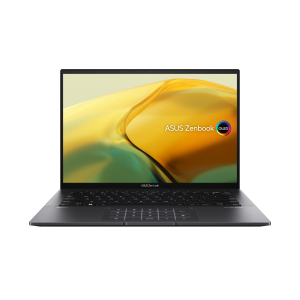 ASUS Zenbook 14 OLED UM3402YA-WS74T laptop AMD Ryzen™ 7 7730U 35,6 cm (14") WQXGA+ 16 GB LPDDR4x-SDRAM 512 GB SSD Wi-Fi 6E (802.11ax) Windows 11 Home Zwart