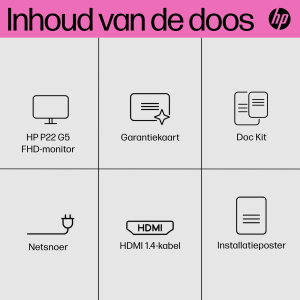 HP P22 G5 FHD-monitor