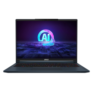 MSI Stealth 16 AI Studio A1VFG-039 Intel Core Ultra 7 155H Laptop 40,6 cm (16") Quad HD+ 32 GB DDR5-SDRAM 1 TB SSD NVIDIA GeForce RTX 4060 Wi-Fi 7 (802.11be) Windows 11 Home Blauw