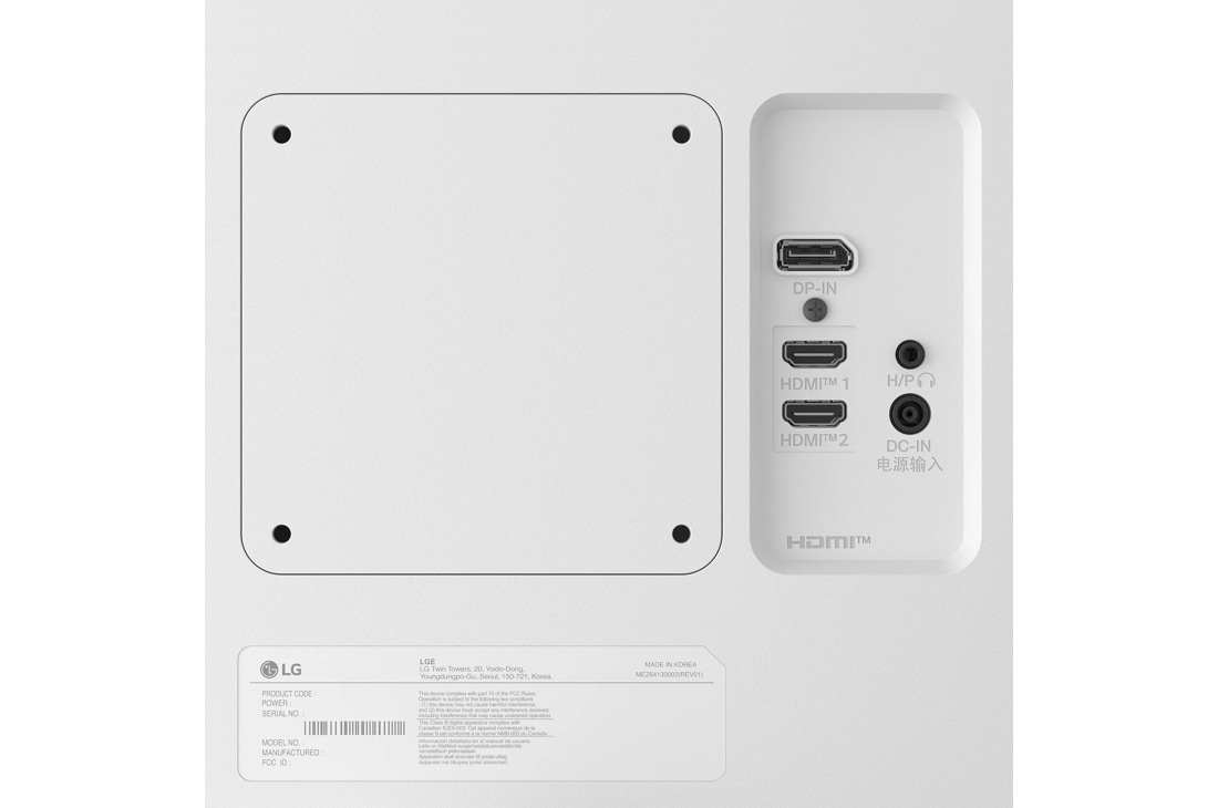 LG 27US500-W computer monitor 68,6 cm (27") 3840 x 2160 Pixels 4K Ultra HD LCD Wit - Afbeelding 4