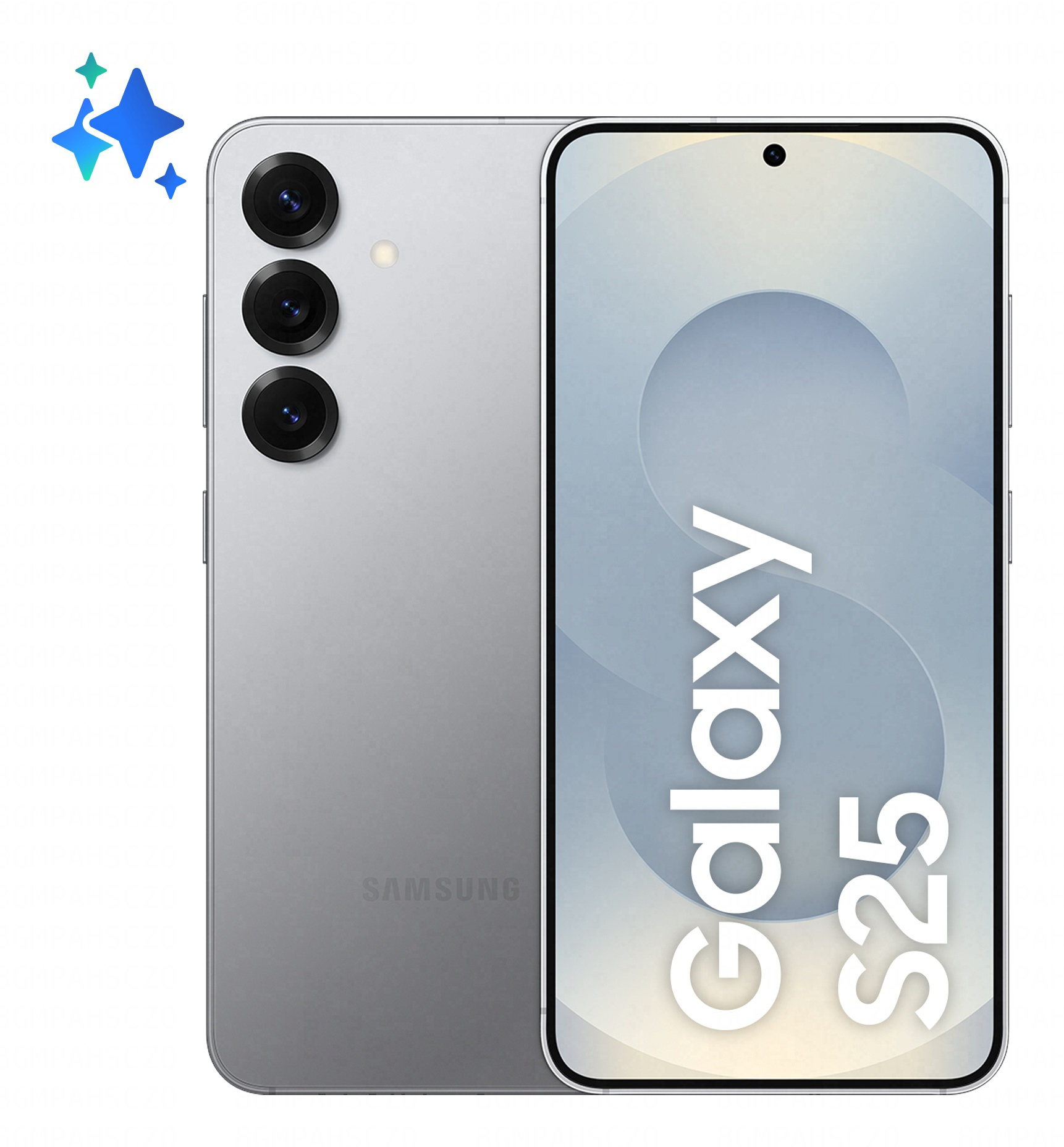 Samsung Galaxy S25 15,8 cm (6.2") Dual SIM Android 15 5G USB Type-C 12 GB 512 GB 4000 mAh Zilver