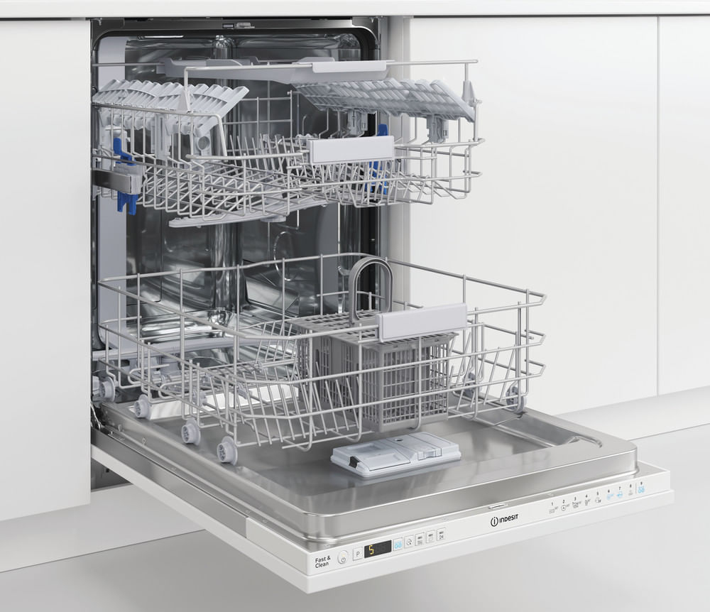 Indesit DIO 3C24 AC E Volledig ingebouwd 14 couverts - Afbeelding 7