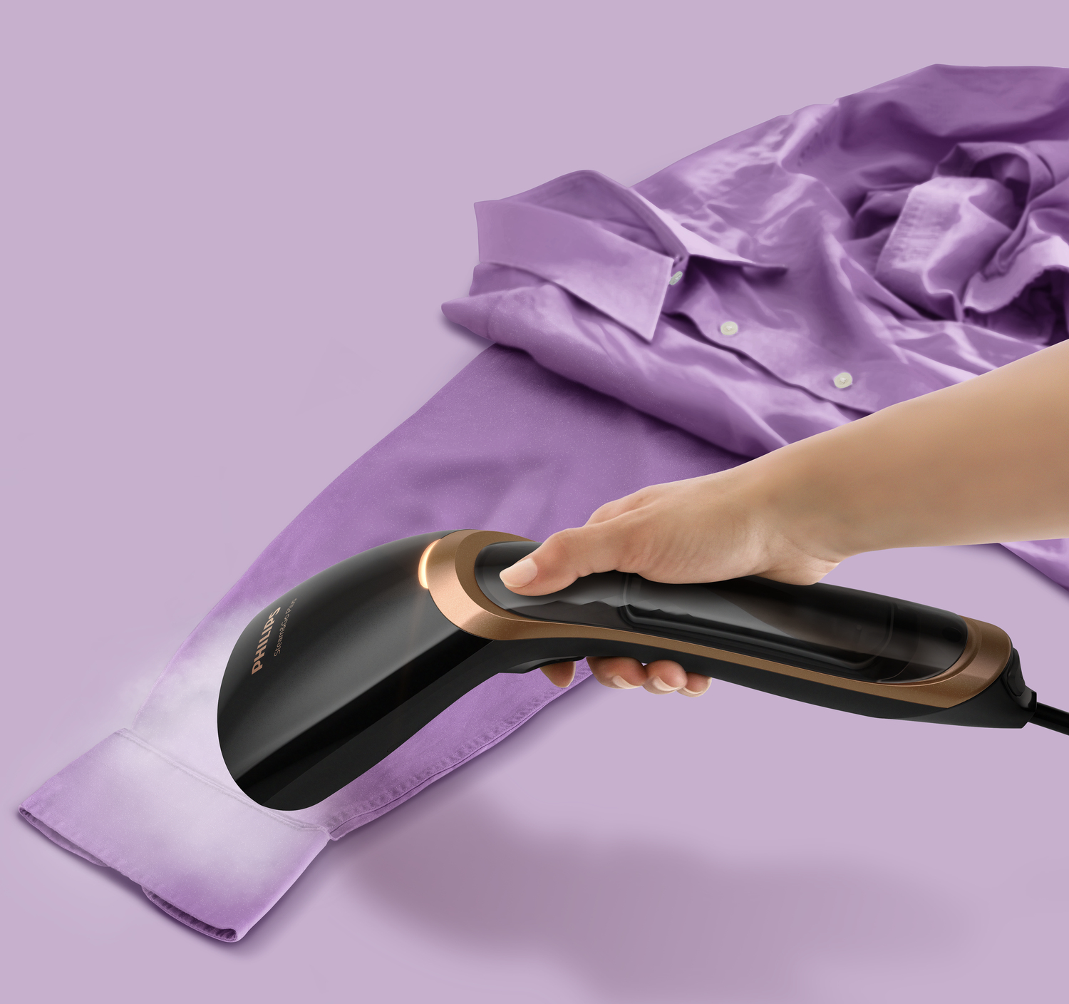 Philips Steam&Go 1300 W, tot 24g/min Handheld kledingstomer - Afbeelding 9