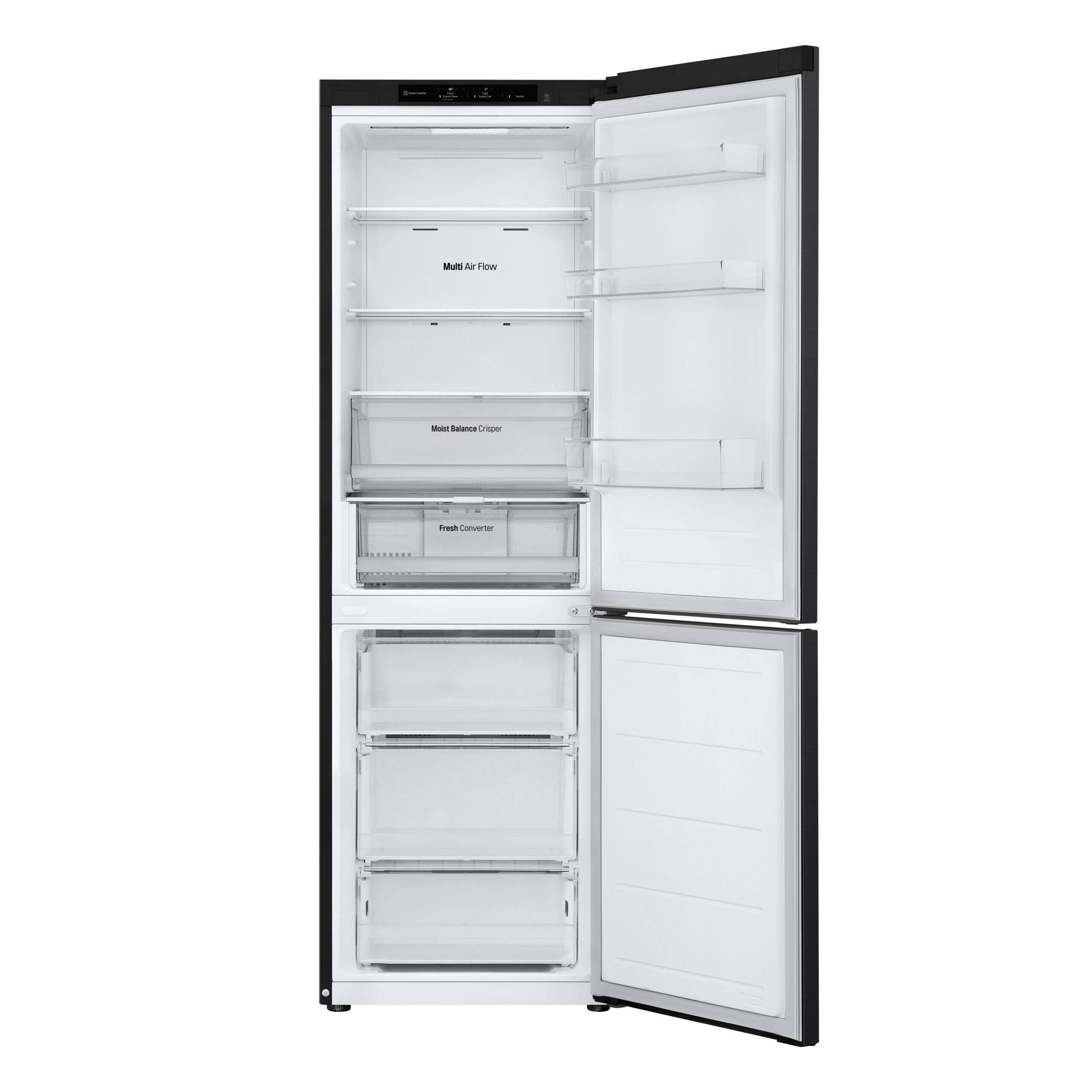 LG GBV3100EEP Vrijstaand 344 l E Zwart - Afbeelding 3