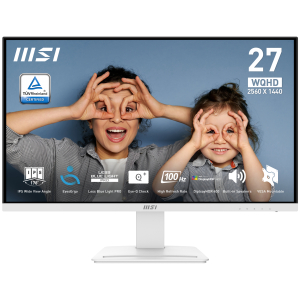 MSI Pro MP273QW E2 computer monitor 68,6 cm (27") 2560 x 1440 Pixels Wide Quad HD Wit