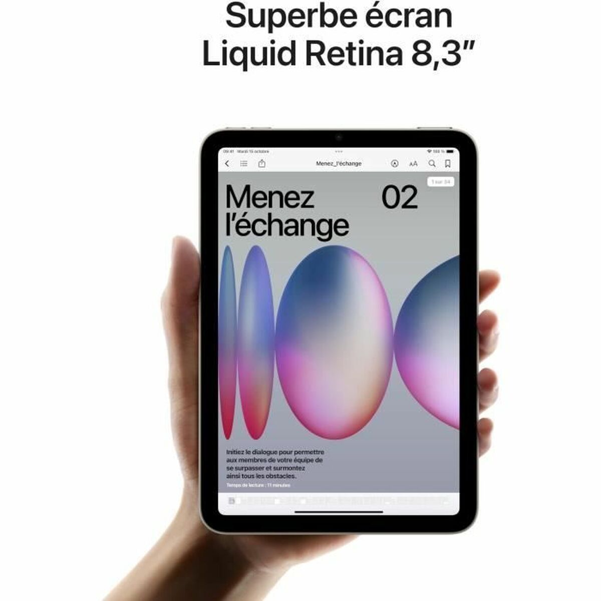 Tablet Apple iPad mini 8,3" 128 GB Paars - Afbeelding 2