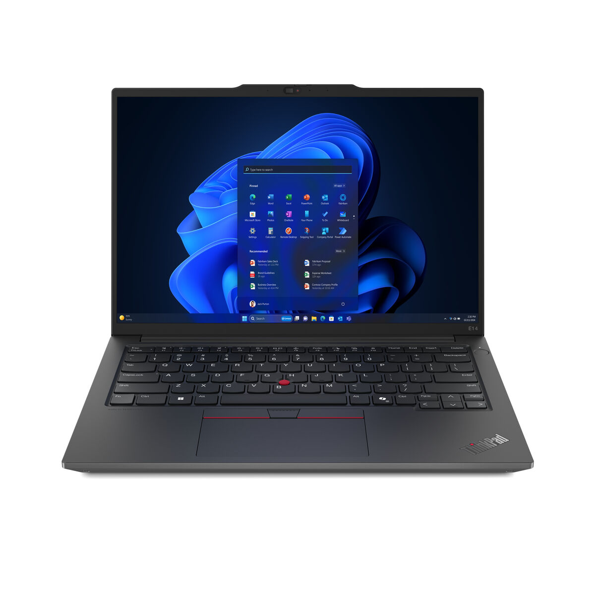 Laptop Lenovo THINKPAD E14 G6 14" Intel Core Ultra 7 155H 32 GB RAM 1 TB SSD Qwerty