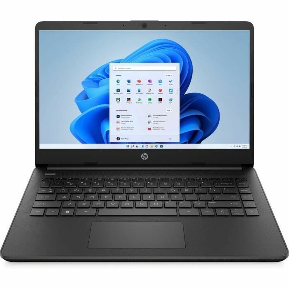 Laptop HP 14s-dq0020nf 14" Intel Celeron N4120 4 GB RAM 64 GB Azerty Frans