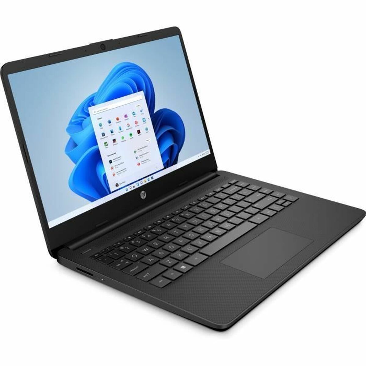 Laptop HP 14s-dq0020nf 14" Intel Celeron N4120 4 GB RAM 64 GB Azerty Frans - Afbeelding 2