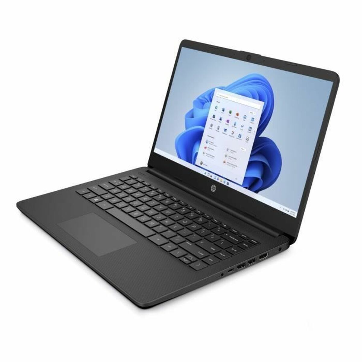 Laptop HP 14s-dq0020nf 14" Intel Celeron N4120 4 GB RAM 64 GB Azerty Frans - Afbeelding 3