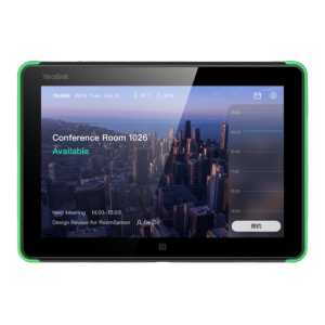 Yealink RoomPanel 20,3 cm (8") 1280 x 800 Pixels LCD 802.11a, 802.11b, 802.11g, Wi-Fi 4 (802.11n), Wi-Fi 5 (802.11ac) Zwart Bluetooth