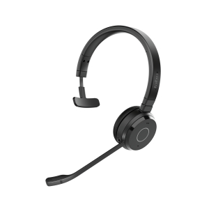 Jabra Evolve 65 TE Headset Bedraad en draadloos Hoofdband Kantoor/callcenter USB Type-A Bluetooth Zwart