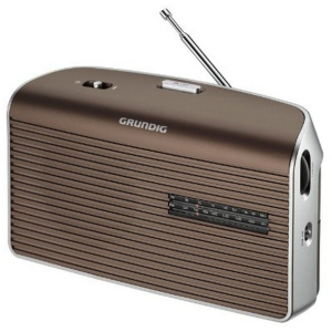 Grundig Music 60 Persoonlijk Analoog Bruin, Zilver