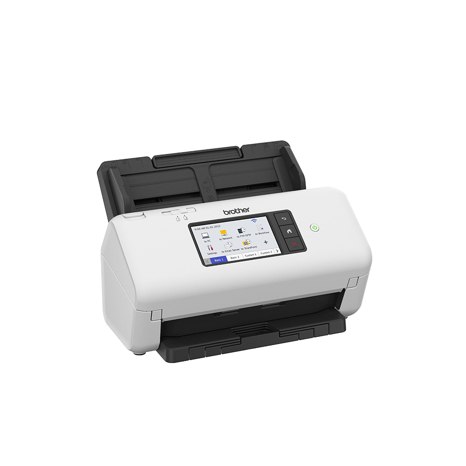 Brother ADS-4700W scanner Scanner met ADF + invoer voor losse vellen 600 x 600 DPI A4 Zwart, Wit - Afbeelding 3