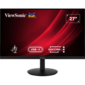 Viewsonic VG Series VG2709U-2K computer monitor 68,6 cm (27") 2560 x 1440 Pixels Quad HD LED Zwart