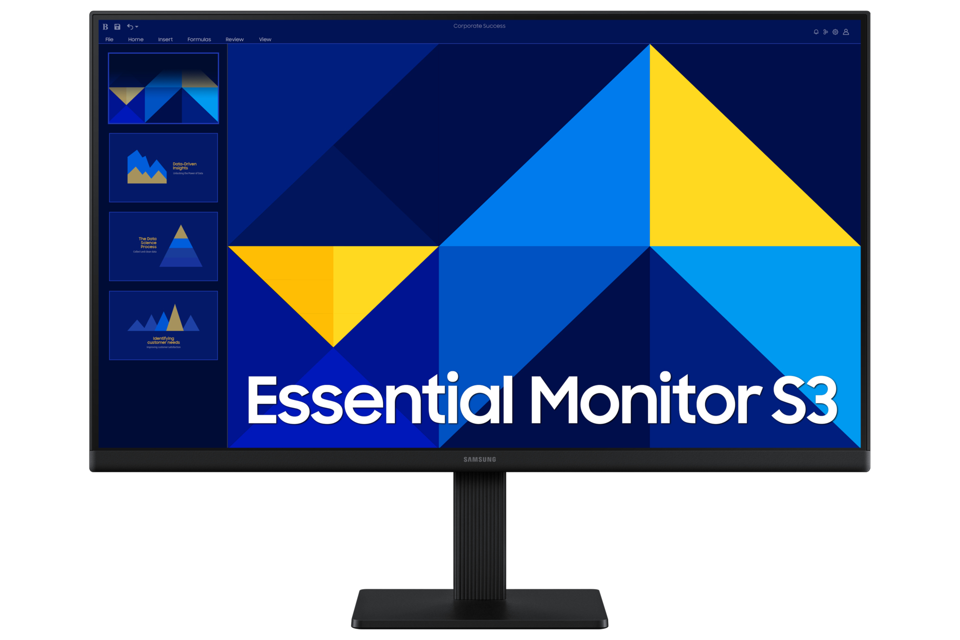 Samsung S30GD computer monitor 61 cm (24") 1920 x 1080 Pixels Full HD LCD Zwart - Afbeelding 2