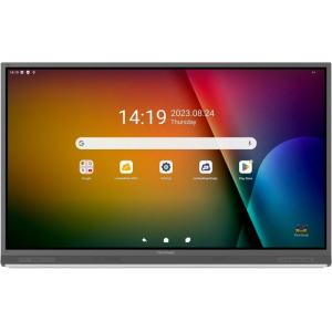 Viewsonic IFP7552-2F interactief whiteboard 190,5 cm (75") 3840 x 2160 Pixels Touchscreen Zwart HDMI