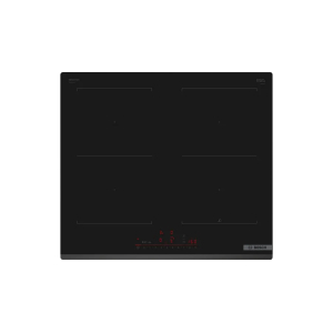 Bosch Serie 6 PVQ631HC1E kookplaat Zwart Ingebouwd 59.2 cm Inductiekookplaat zones 4 zone(s)