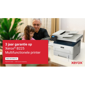 Xerox B225 A4 34 ppm draadloze dubbelzijdige printer PS3 PCL5e/6 ADF 2 laden totaal 251 vel