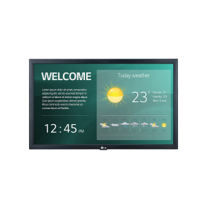 LG 22SM3G-B beeldkrant Digitale signage flatscreen 54,6 cm (21.5") IPS Wifi 250 cd/m² Full HD Zwart Type processor 16/7