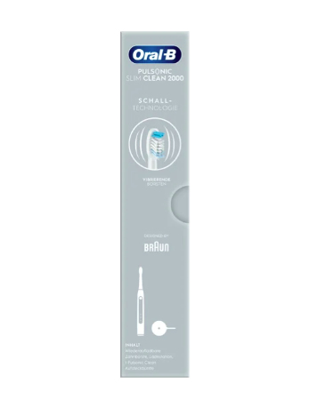 Oral-B Pulsonic Slim Clean 2000 Volwassene Sonische tandenborstel Grijs - Afbeelding 5