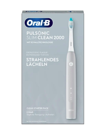 Oral-B Pulsonic Slim Clean 2000 Volwassene Sonische tandenborstel Grijs - Afbeelding 3