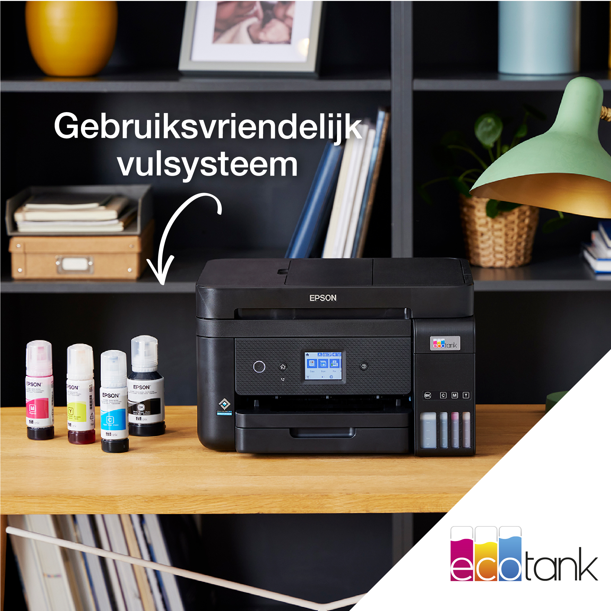 Epson EcoTank ET-3850 A4 multifunctionele Wi-Fi-printer met inkttank, inclusief tot 3 jaar inkt - Afbeelding 10
