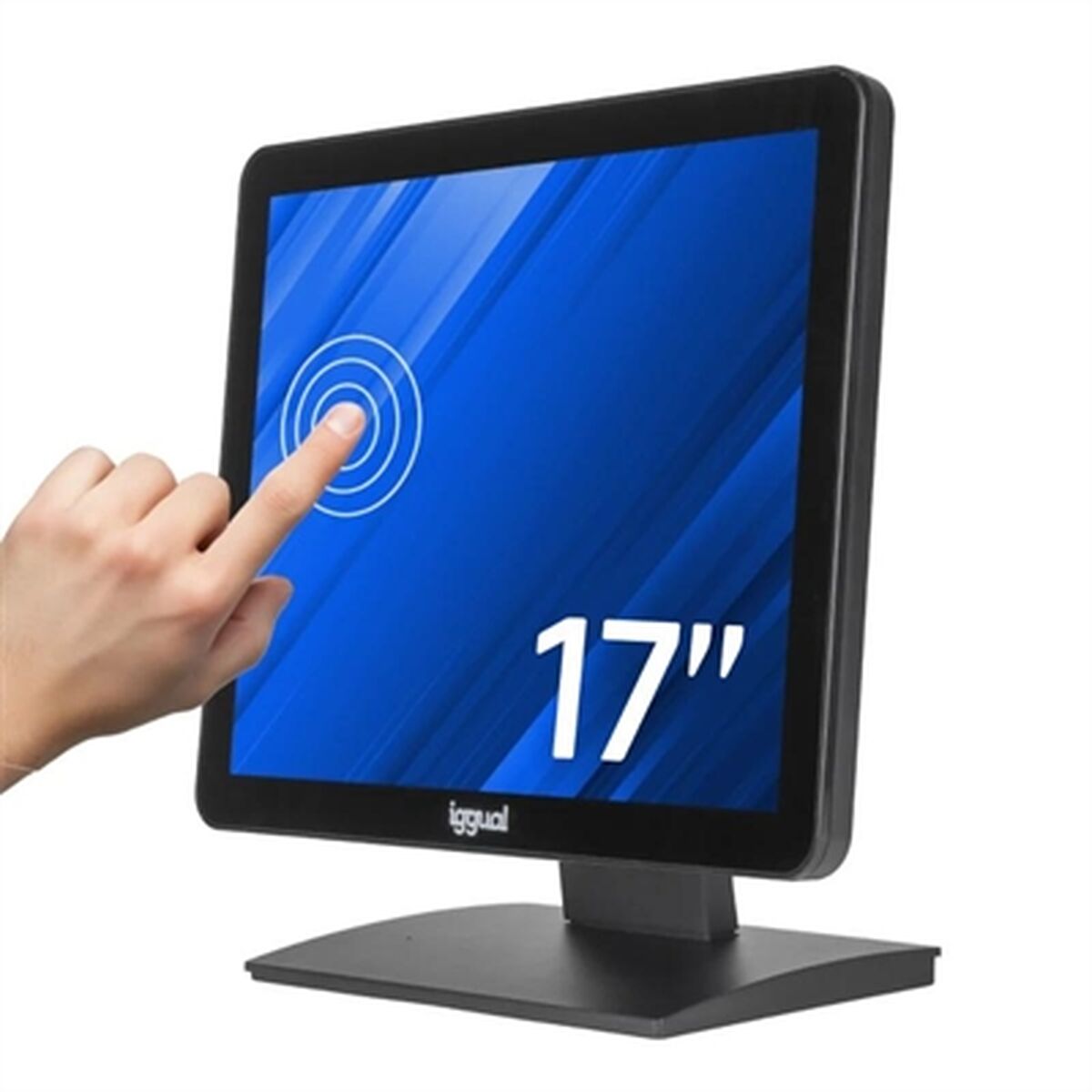 Monitor met Touchscreen iggual IGG319659 17"