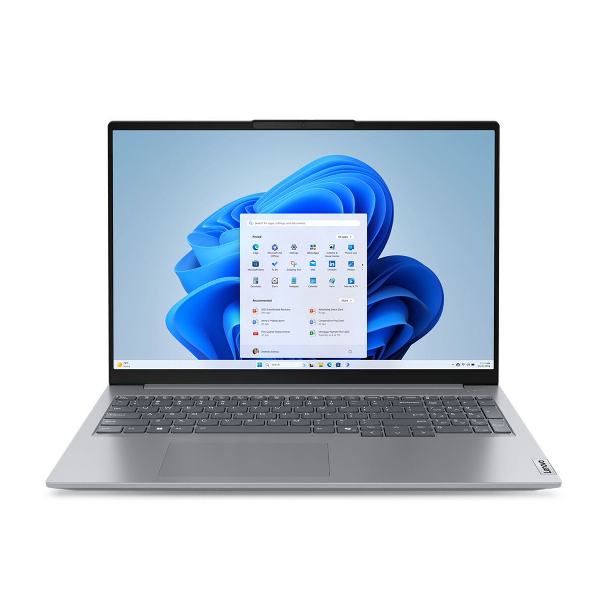 Laptop Lenovo ThinkBook 16 16" Intel Core Ultra 5 125U 8 GB RAM 256 GB SSD Qwerty