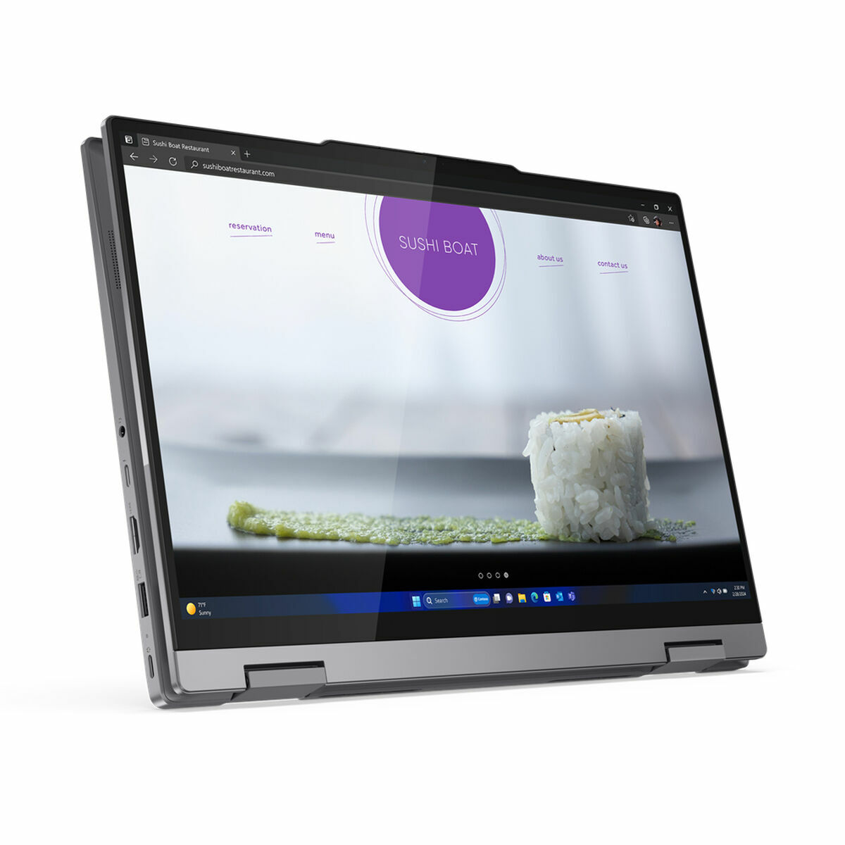 Laptop 2 in 1 Lenovo ThinkBook Yoga 14 14" i7-155U 16 GB RAM 512 GB SSD Qwerty - Afbeelding 3