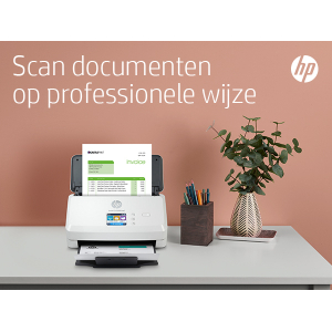 HP Scanjet Pro N4000 snw1 Sheet-feed Scanner Paginascanner 600 x 600 DPI A4 Zwart, Wit