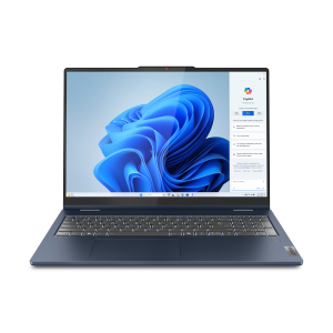 Lenovo IdeaPad 5 Intel Core 7 150U Hybride (2-in-1) 40,6 cm (16") Touchscreen WUXGA 16 GB LPDDR5x-SDRAM 1 TB SSD Wi-Fi 6 (802.11ax) Windows 11 Home Amerikaans Engels Blauw