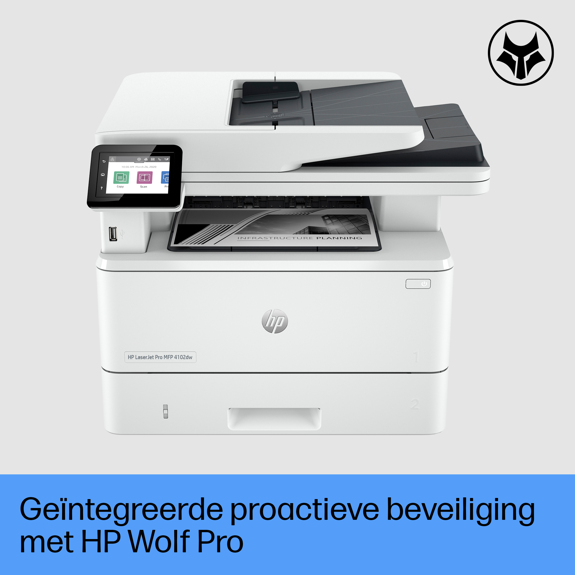HP LaserJet Pro MFP 4102dw printer - Afbeelding 8