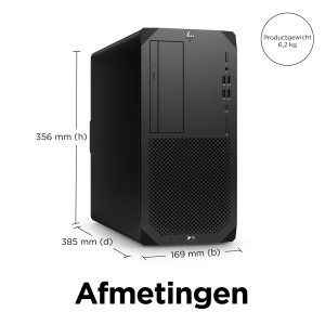 HP Z2 Tower G9 Intel® Core™ i7 i7-14700 32 GB DDR5-SDRAM 1 TB SSD Windows 11 Pro Workstation Zwart