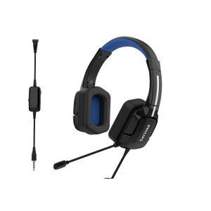 Philips 3000 series TAGH301BL/00 hoofdtelefoon/headset Bedraad Hoofdband Gamen USB Type-A Zwart