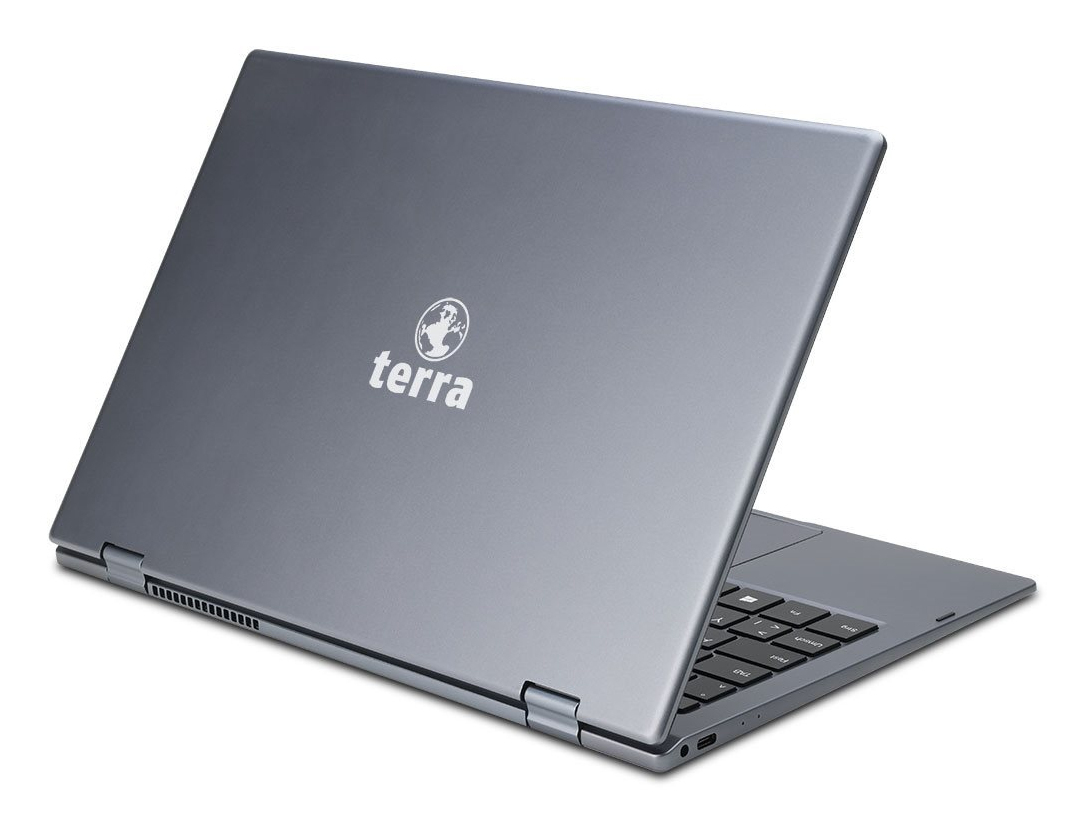 TERRA MOBILE US1220785 laptop Intel® Core™ i5 i5-1235U Hybride (2-in-1) 33,8 cm (13.3") Full HD 16 GB DDR4-SDRAM 512 GB SSD Wi-Fi 6 (802.11ax) Windows 11 Pro Antraciet - Afbeelding 7