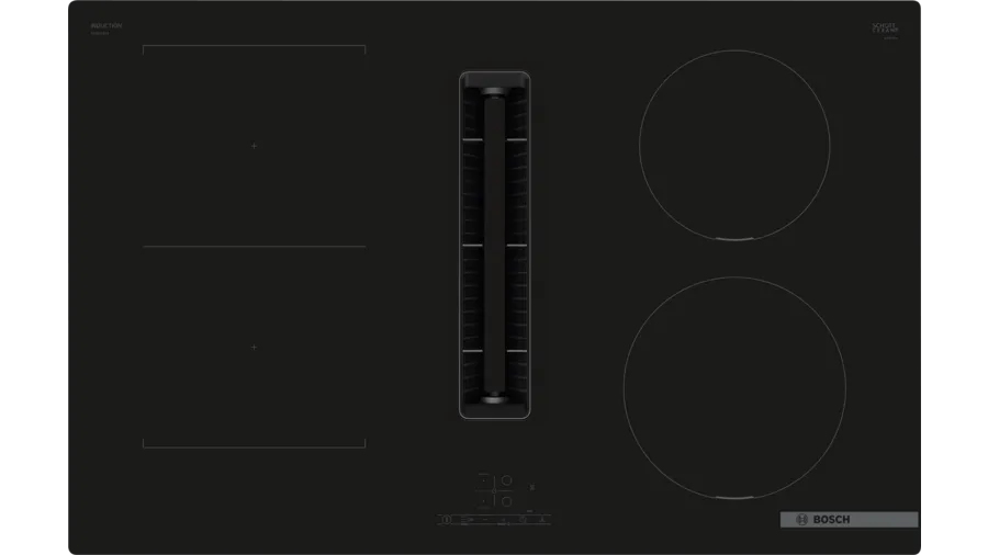 Bosch Serie 4 PVS811B16E kookplaat Zwart Ingebouwd 80 cm Inductiekookplaat zones 4 zone(s)