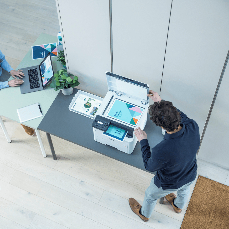 Brother DCP-L3520CDWE multifunctionele printer LED A4 600 x 2400 DPI 18 ppm Wifi - Afbeelding 5