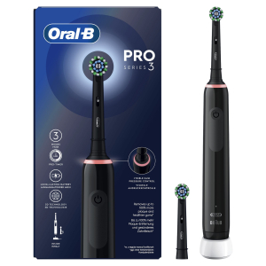 Oral-B Pro 3 Pro3 3000 Volwassene Roterende-oscillerende tandenborstel Zwart