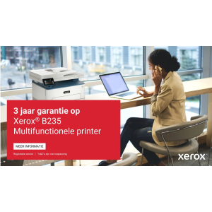 Xerox B235 A4 34 ppm draadloze dubbelzijdige printer PS3 PCL5e/6 ADF 2 laden totaal 251 vel