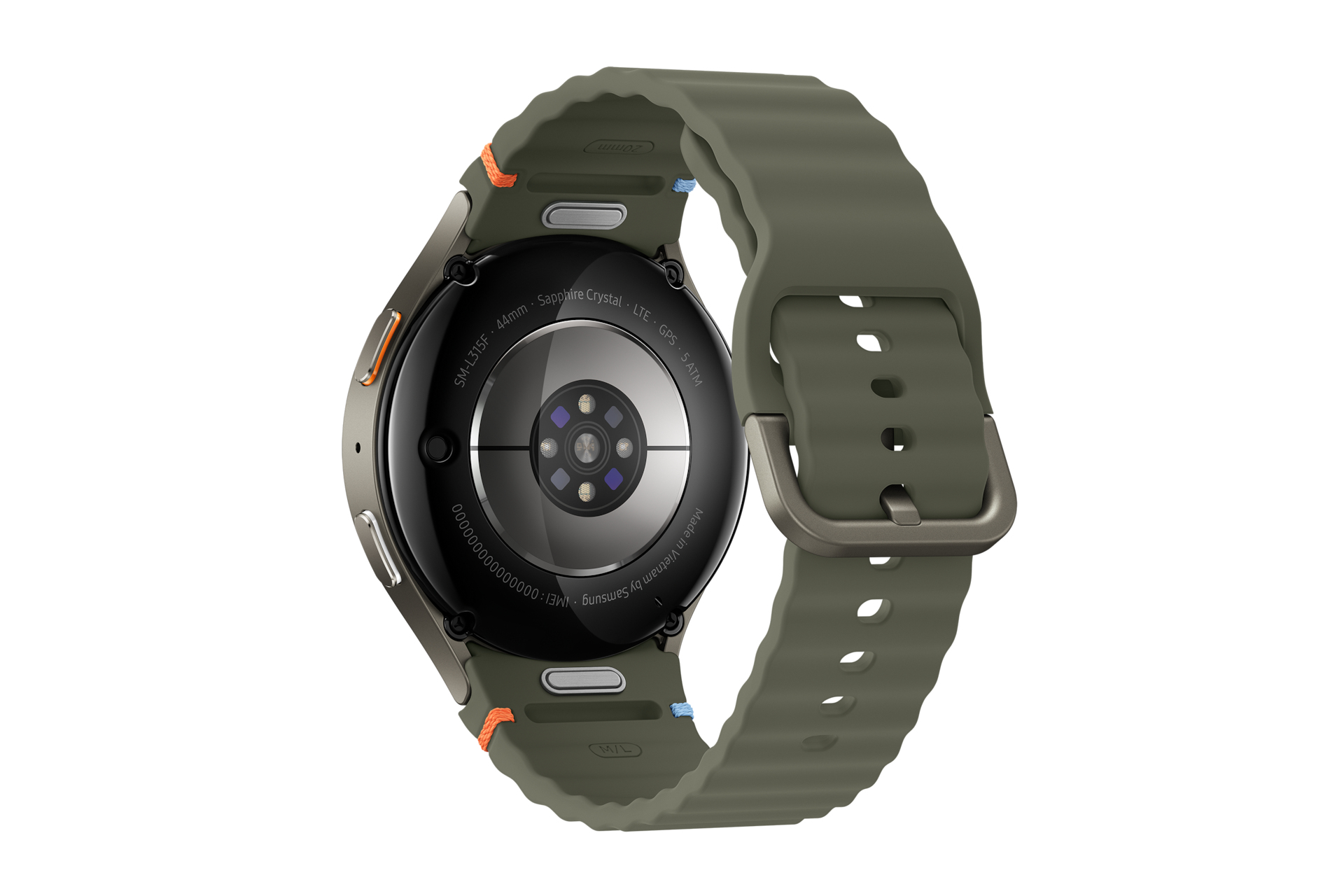 Samsung Galaxy Watch7 3,81 cm (1.5") AMOLED 44 mm Digitaal 480 x 480 Pixels Touchscreen 4G Groen Wifi GPS - Afbeelding 4