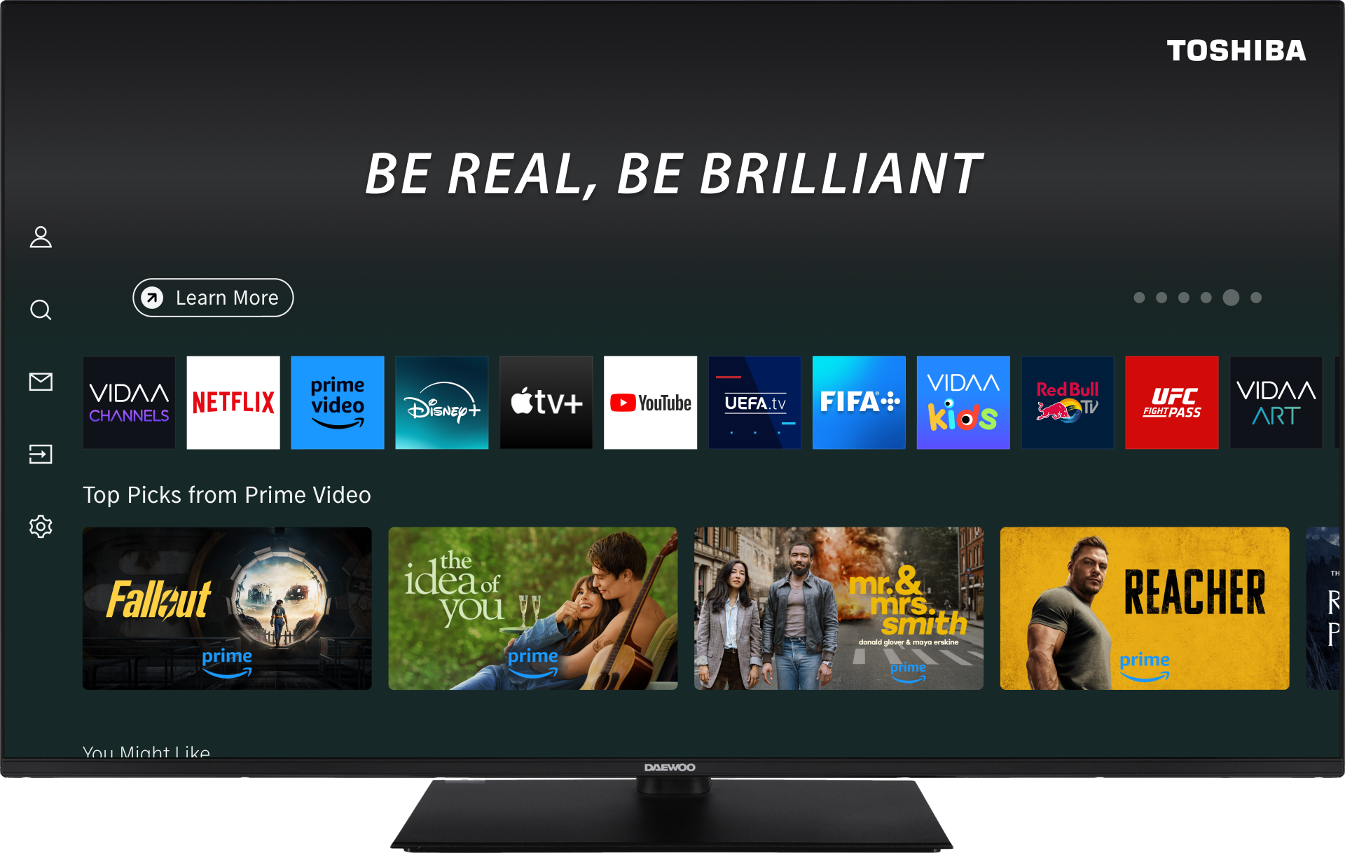 Daewoo Smart 4K QLED TV 50DM65QV (2025) 50" - Afbeelding 5