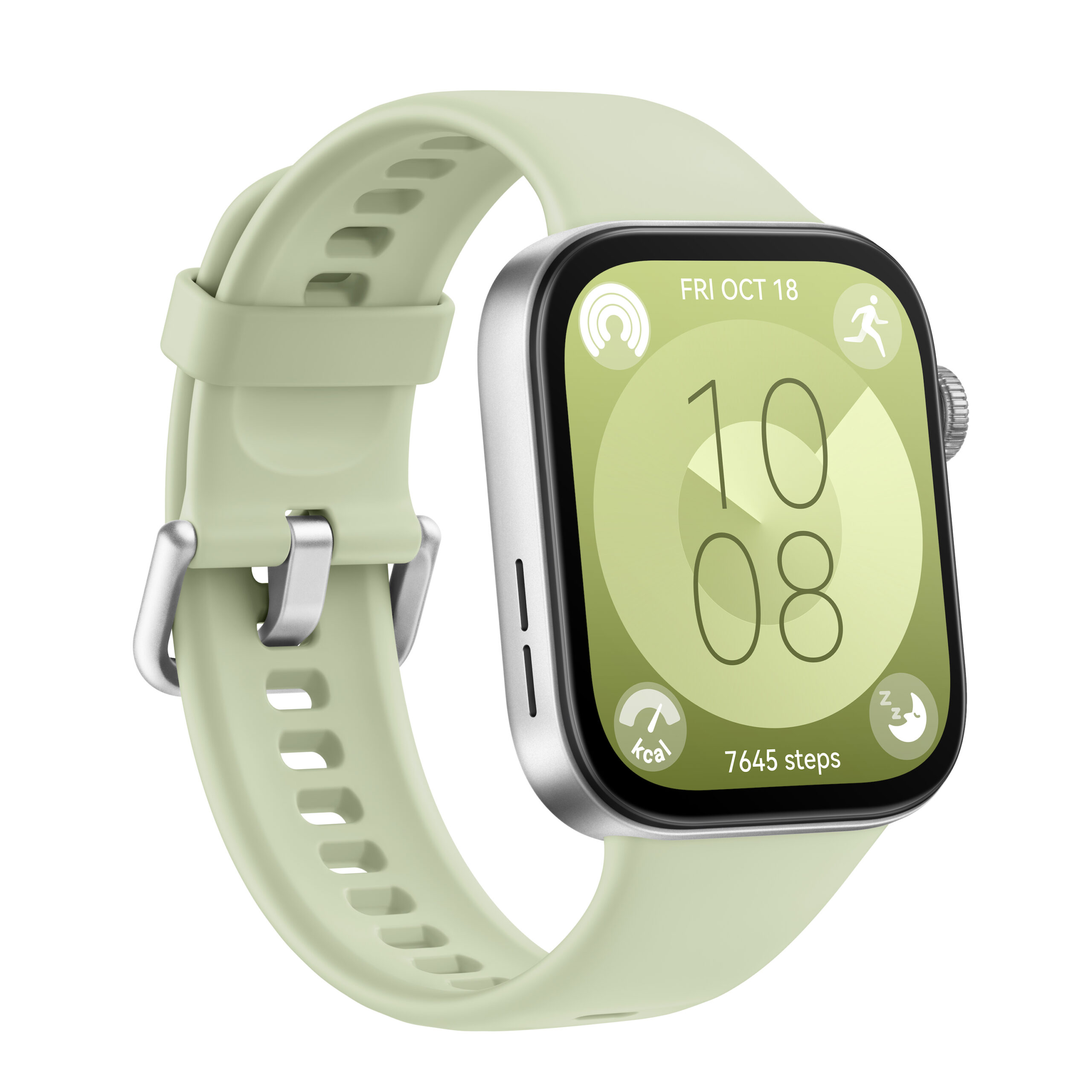 Huawei WATCH Fit 3 4,62 cm (1.82") AMOLED Digitaal 408 x 480 Pixels Touchscreen Zilver Wifi GPS - Afbeelding 2