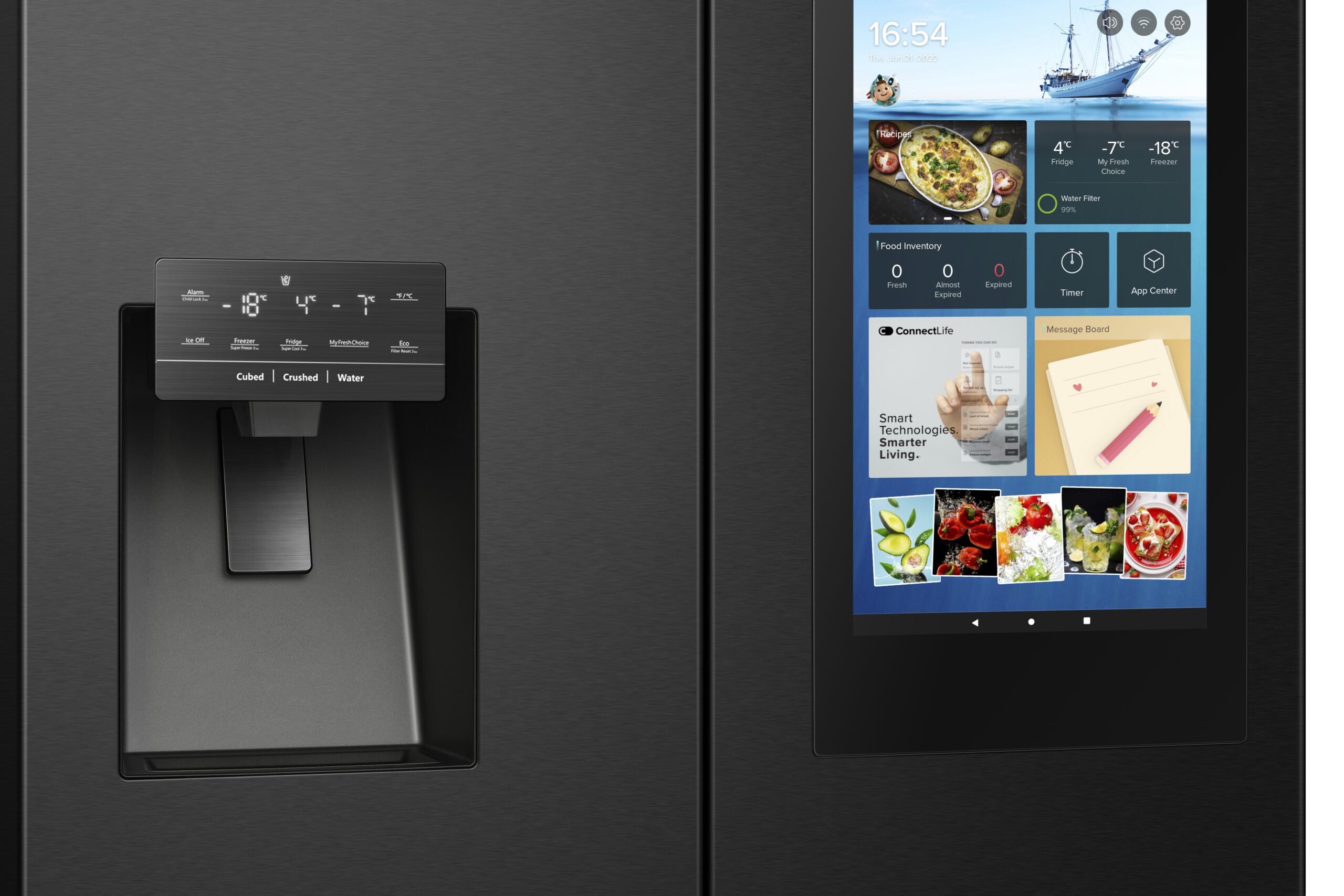 Hisense RQ760N4IFE amerikaanse koelkast Vrijstaand 577 l E Zwart - Afbeelding 6