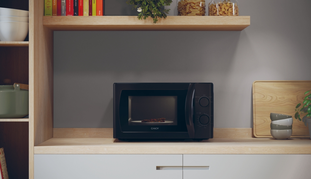 Candy Idea CMW20SMB Zwart Solo-magnetron Aanrecht 20 l 700 W - Afbeelding 7