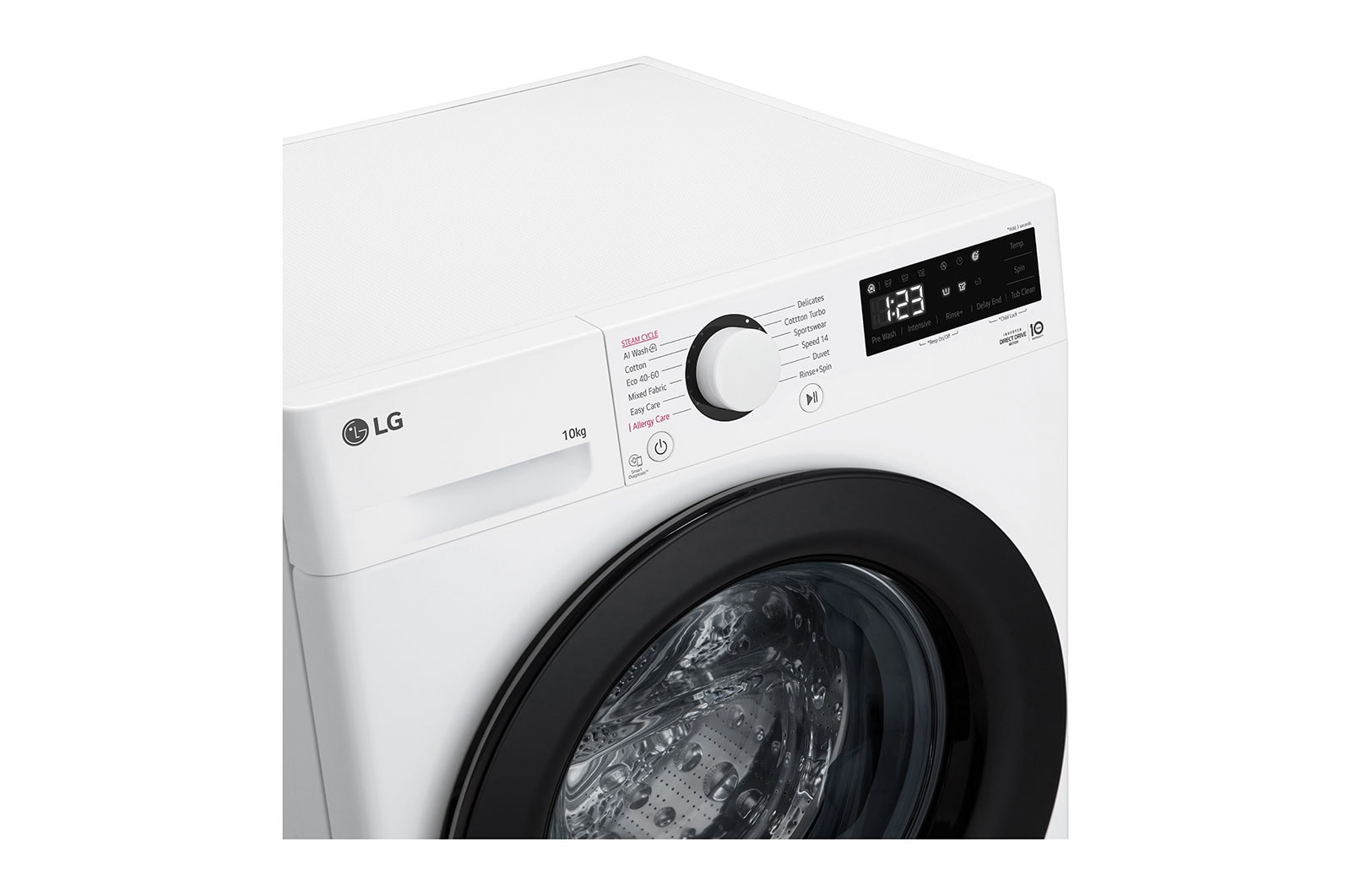 LG F4WR510SBW wasmachine Voorbelading 10 kg 1400 RPM Wit - Afbeelding 3