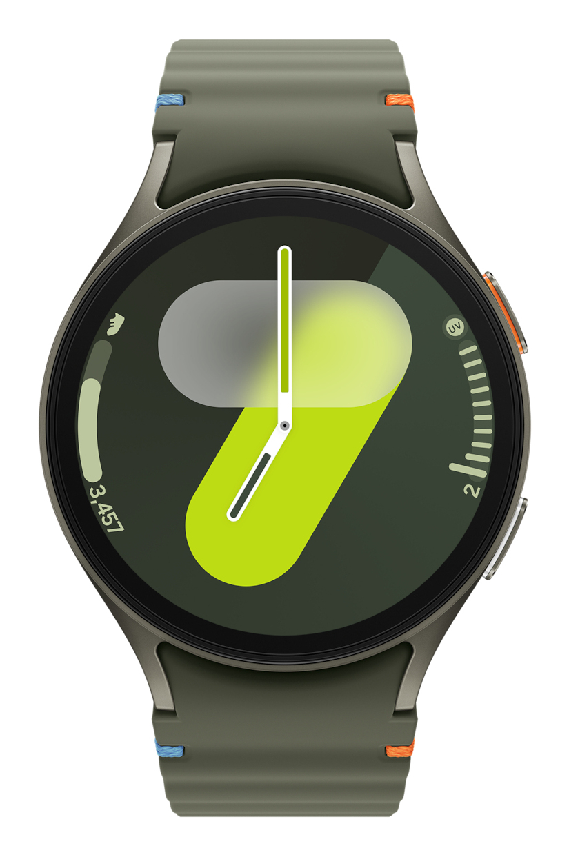 Samsung Galaxy Watch7 3,81 cm (1.5") AMOLED 44 mm Digitaal 480 x 480 Pixels Touchscreen 4G Groen Wifi GPS - Afbeelding 2