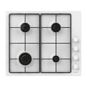 Candy Idea CHW6LWW Wit Ingebouwd 60 cm Gaskookplaat 4 zone(s)