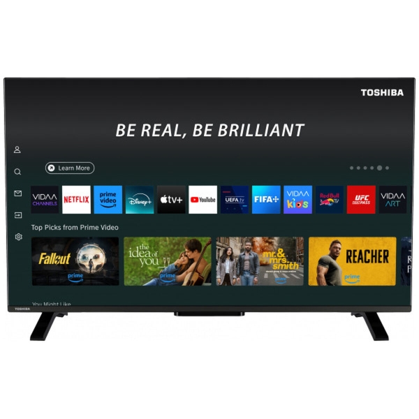 Full HD Smart QLED+ TV Toshiba 40QV2F63DG (2025) 40"