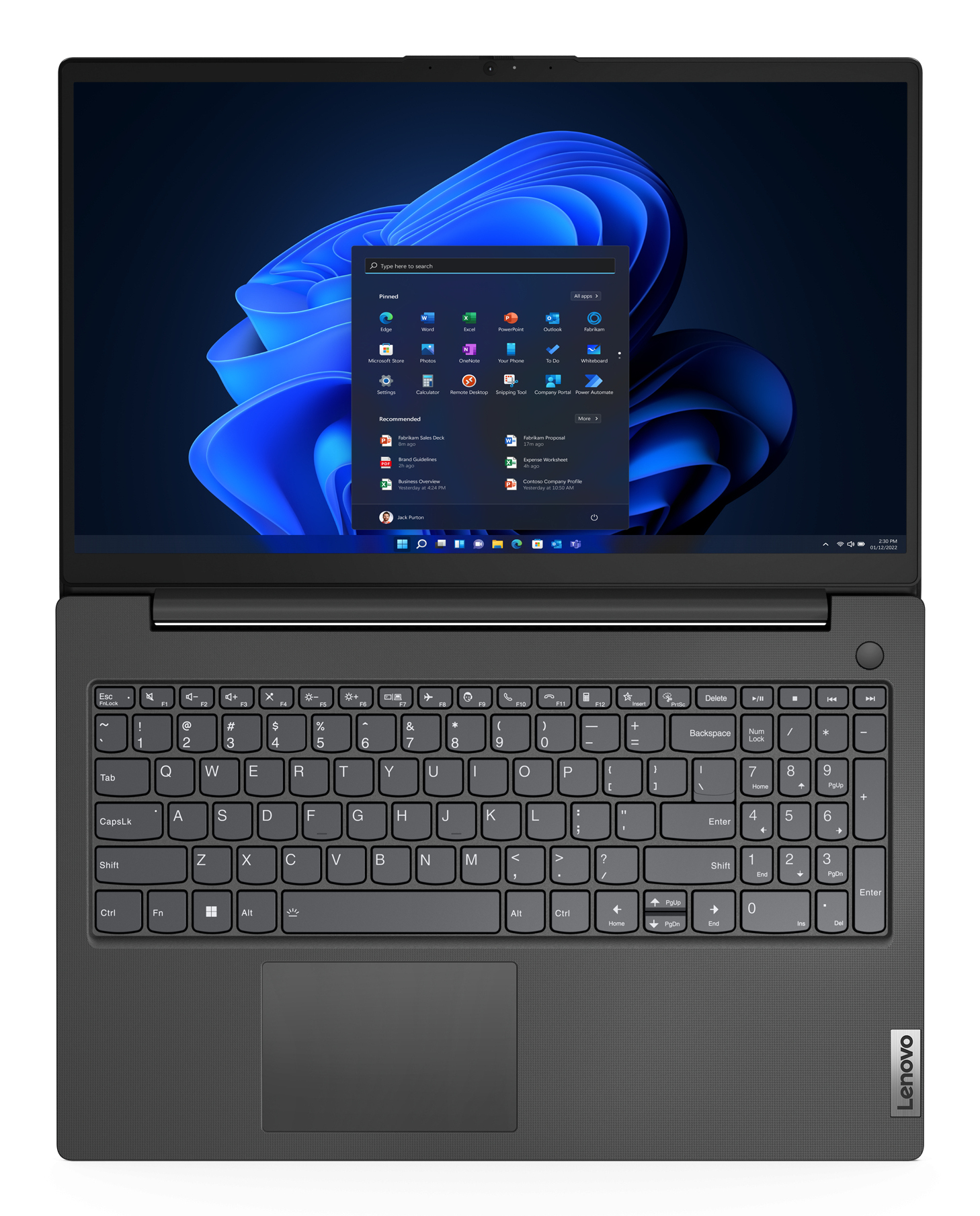 Lenovo V15 G3 IAP Intel® Core™ i3 i3-1215U Laptop 39,6 cm (15.6") Full HD 8 GB DDR4-SDRAM 512 GB SSD Wi-Fi 5 (802.11ac) Windows 11 Home Duits Zwart - Afbeelding 7